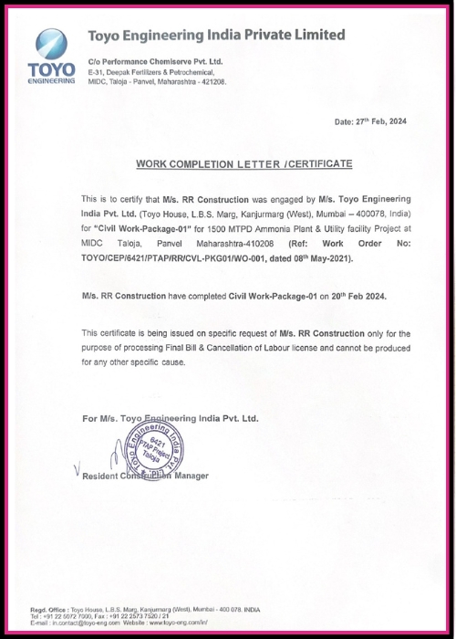 Toyo Engineering Completion Letter_page-0001